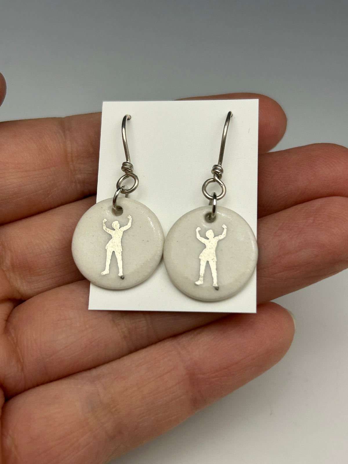 Circle Dangle Earrings